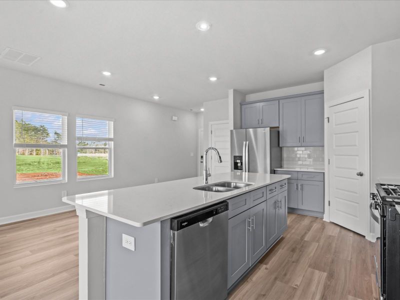 Furnished interior view inside a new home in Northbrook Village Townes, Taylors (Image 5).