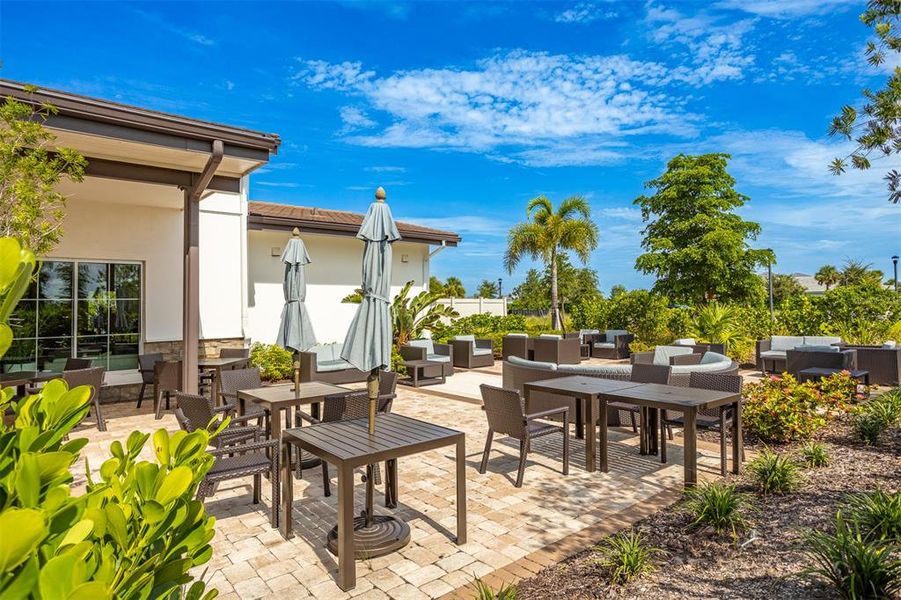 Exterior details and patio area of a home in Star Farms at Lakewood Ranch, Bradenton (Image 20).