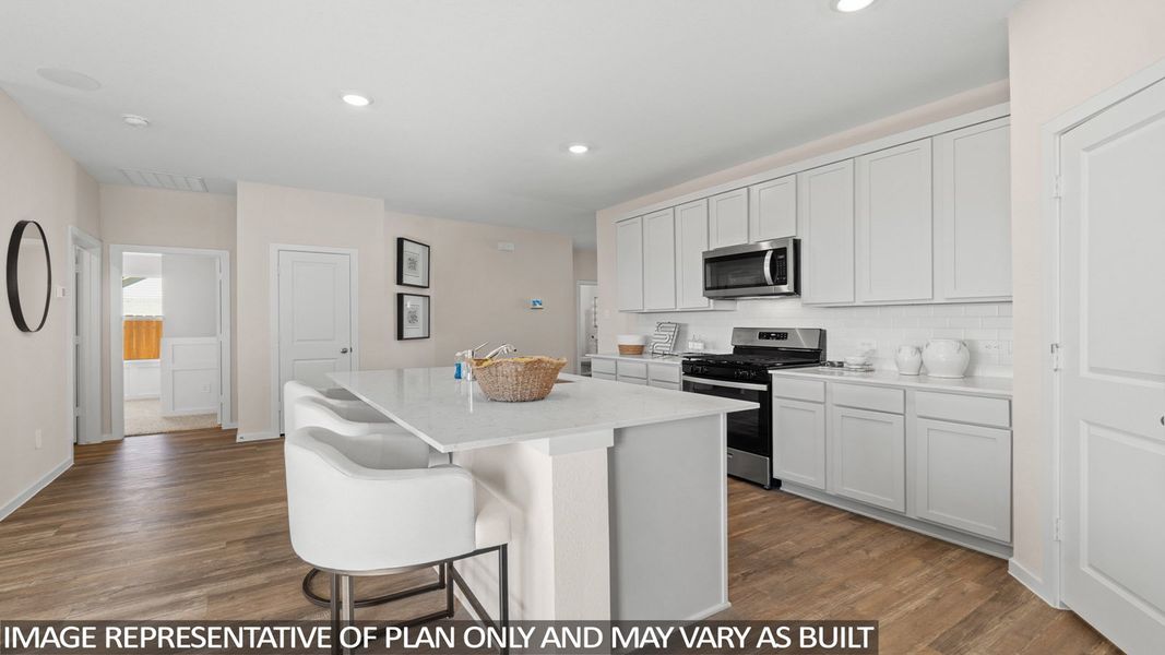 Furnished interior view inside a new home in Sunterra Lakes, Brookshire (Image 14).