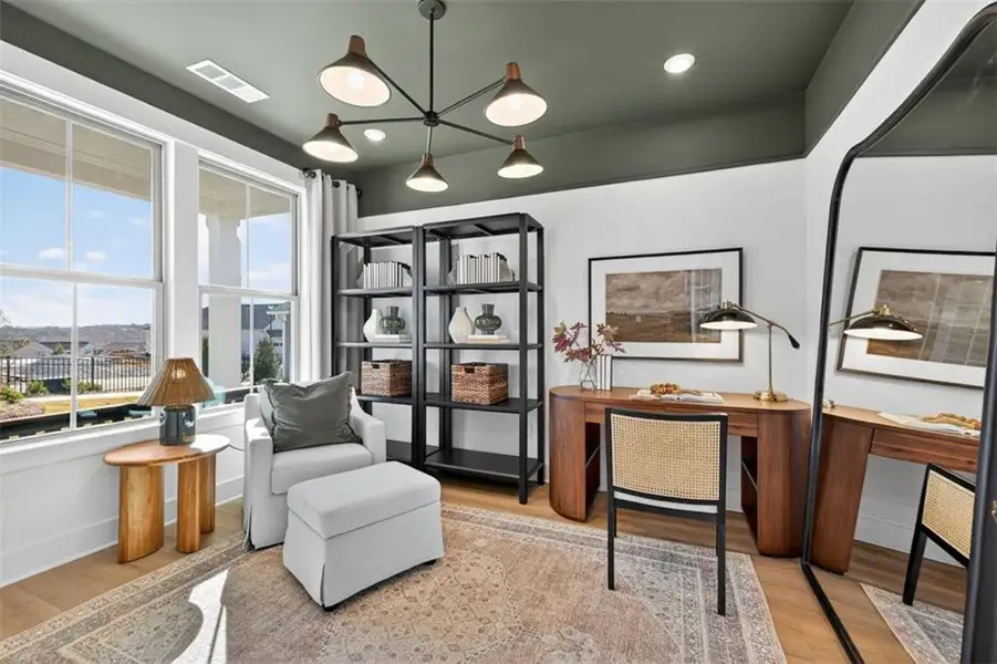 Furnished interior view inside a new home in Del Webb Chateau Elan, Hoschton (Image 6).