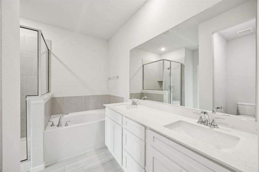 Furnished interior view inside a new home in Bellagio, Forney (Image 6).