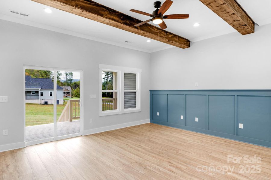 Spacious, unfurnished interior of a new home in , Hendersonville (Image 31).