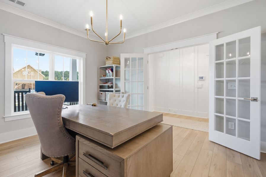 Furnished interior view inside a new home in The Sanctuary at Sunset Beach, Sunset Beach (Image 6).