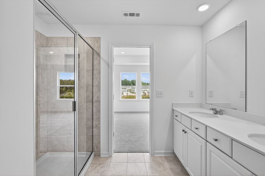 Furnished interior view inside a new home in Rosewood Farm, Lawrenceville (Image 13).
