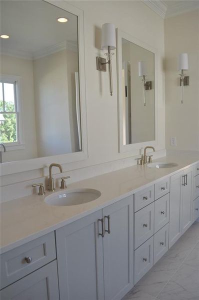 Furnished interior view inside a new home in Woodford, Acworth (Image 28).