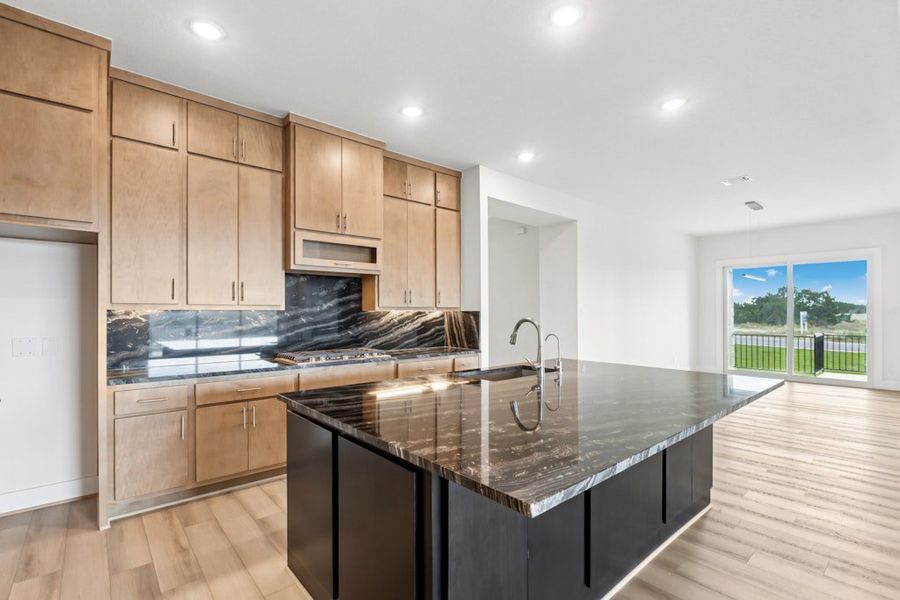 Furnished interior view inside a new home in Leander Estates, Leander (Image 8).