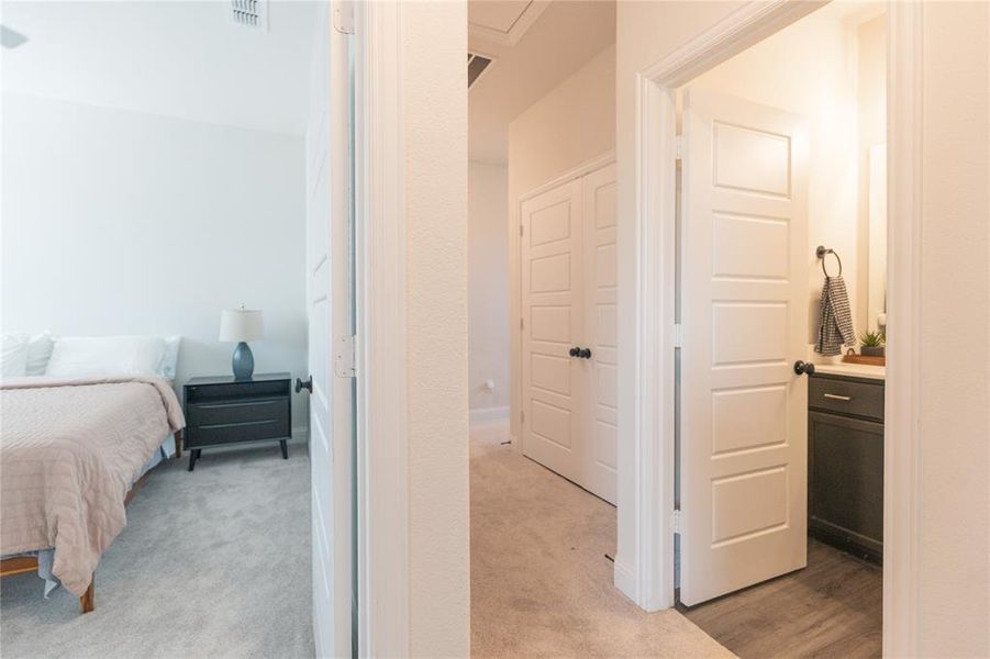 Furnished interior view inside a new home in , Irving (Image 13).