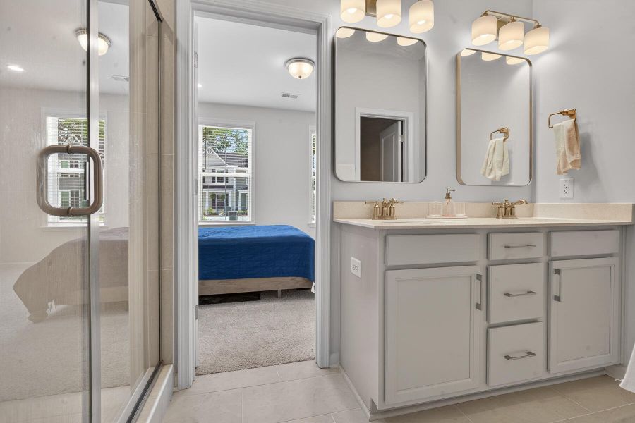 Furnished interior view inside a new home in , Summerville (Image 7). Furnished interior view inside a new home in , Summerville (Image 7).
