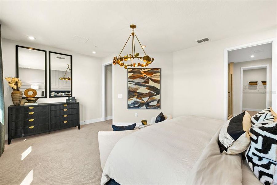 Furnished interior view inside a new home in Wellen Park, Venice (Image 30).