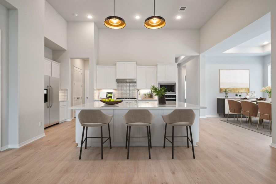 Light & Bright Kitchen - Virtually Staged