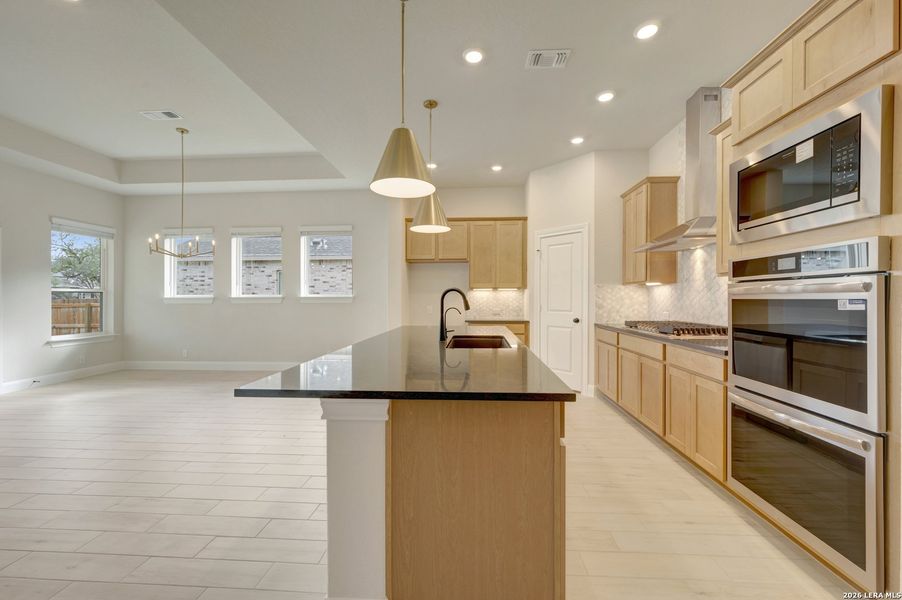 Furnished interior view inside a new home in Davis Ranch 60', San Antonio (Image 12). Furnished interior view inside a new home in Davis Ranch 60', San Antonio (Image 12).
