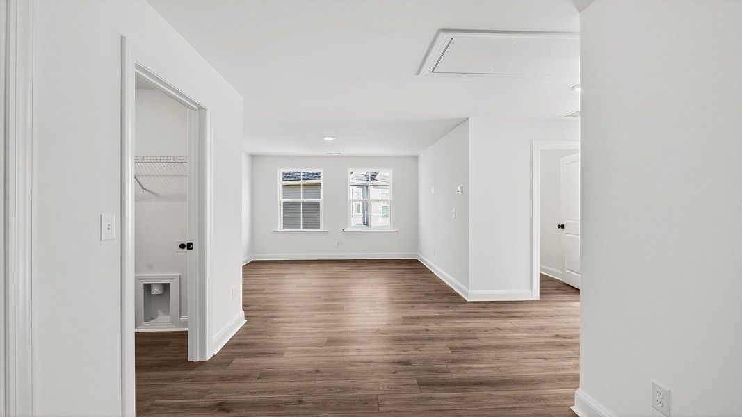 Spacious, unfurnished interior of a new home in Creekside at Andrews, Summerville (Image 16).