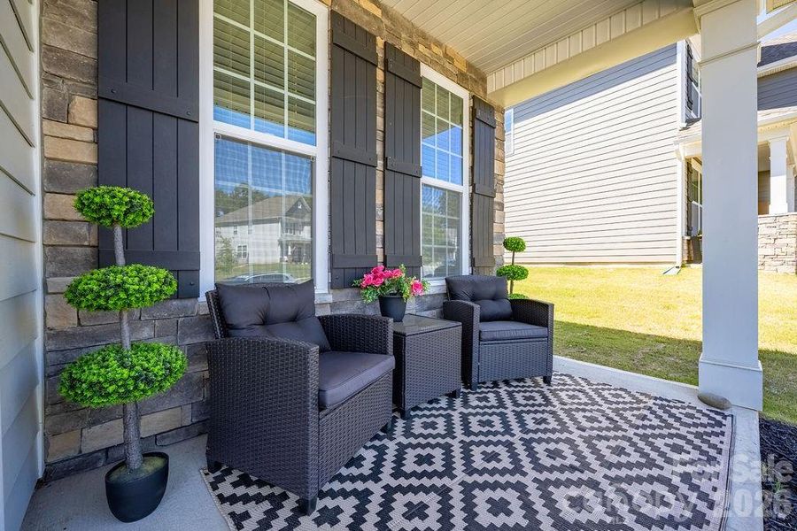 Exterior details and patio area of a home in Sylvan Creek, Denver (Image 3). Exterior details and patio area of a home in Sylvan Creek, Denver (Image 3).
