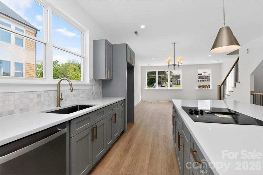 Furnished interior view inside a new home in , Charlotte (Image 14).