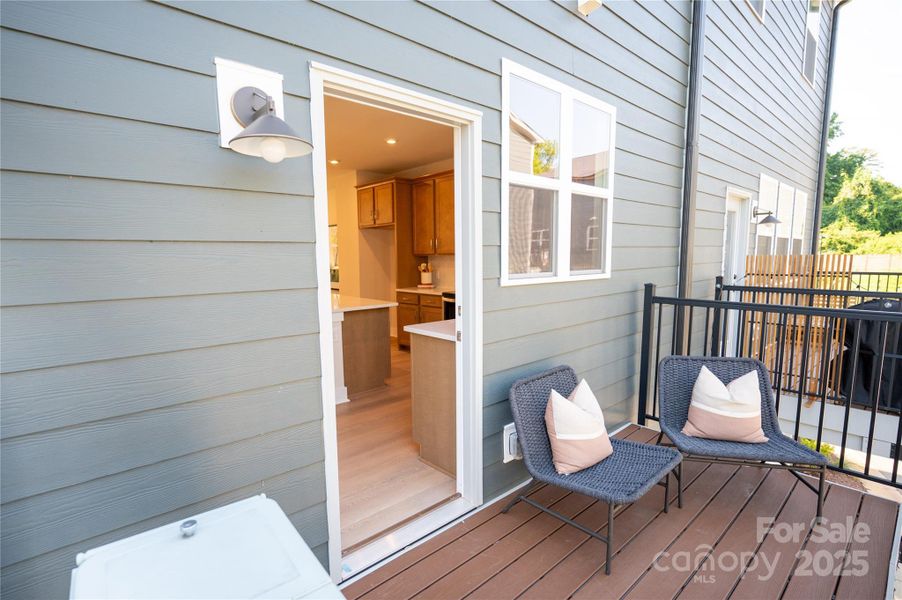 Furnished interior view inside a new home in Context at Oakhurst, Charlotte (Image 15).