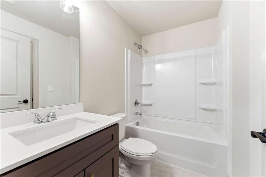 Furnished interior view inside a new home in Underwood Crossing, Covington (Image 10). Furnished interior view inside a new home in Underwood Crossing, Covington (Image 10).