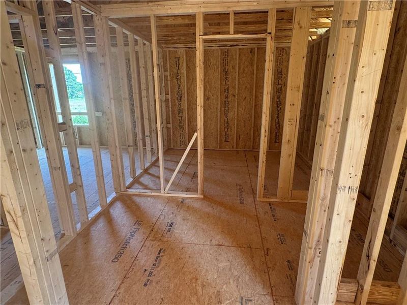 In-progress construction of a new home in Langston Reserve, Cartersville, GA (Image 17).