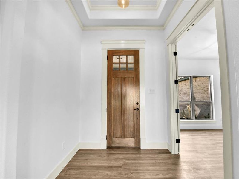 Spacious, unfurnished interior of a new home in The Ranches at Valley View, Springtown (Image 20). Spacious, unfurnished interior of a new home in The Ranches at Valley View, Springtown (Image 20).