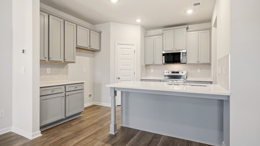 Furnished interior view inside a new home in Brookland Commons, Monroe (Image 6).