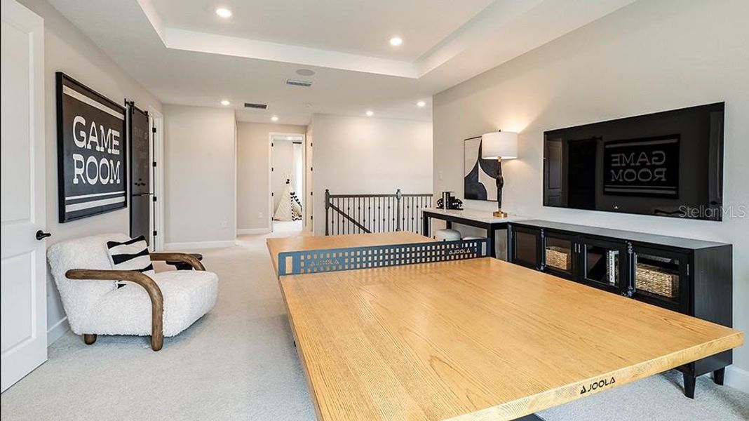 Furnished interior view inside a new home in Lochside, Mount Dora (Image 35). Furnished interior view inside a new home in Lochside, Mount Dora (Image 35).