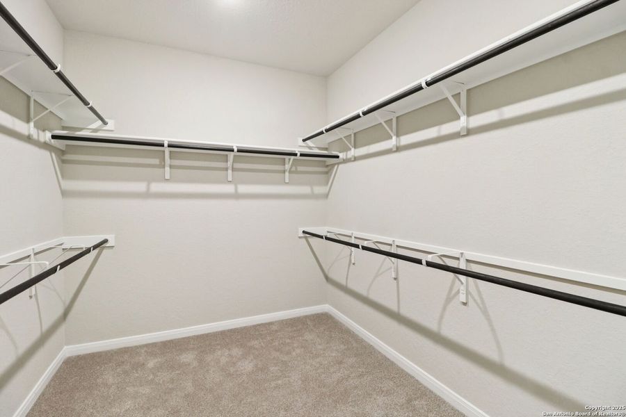 Spacious, unfurnished interior of a new home in Legendary Trails - Classic Series, Cibolo (Image 35). Spacious, unfurnished interior of a new home in Legendary Trails - Classic Series, Cibolo (Image 35).