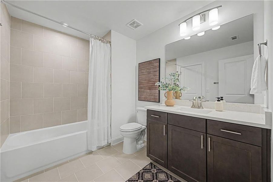 Furnished interior view inside a new home in Ford Landing, Acworth (Image 17). Furnished interior view inside a new home in Ford Landing, Acworth (Image 17).