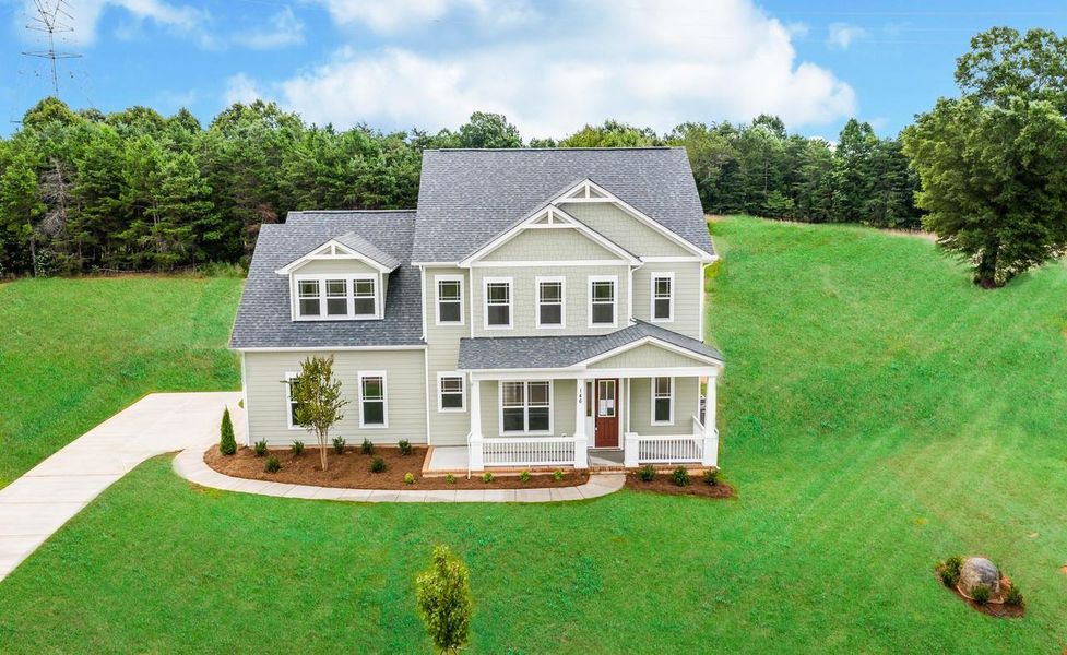 Representative exterior photo of a completed home built from the Princeton by Greybrook Homes in Harbor Watch, Statesville, NC (Image 32).