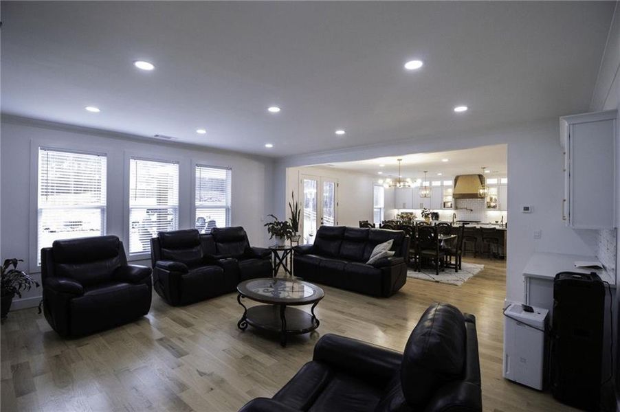 Furnished interior view inside a new home in , Loganville (Image 37).