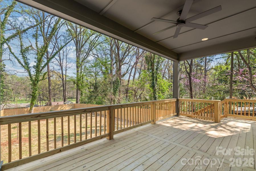 Exterior details and patio area of a home in , Charlotte (Image 28).