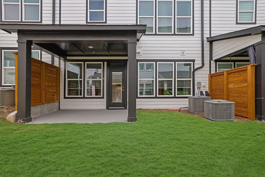 Exterior details and patio area of a home in , Cumming (Image 27).