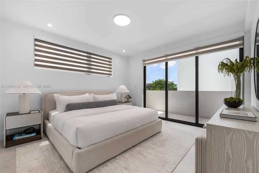 Furnished interior view inside a new home in , Miami (Image 4). Furnished interior view inside a new home in , Miami (Image 4).