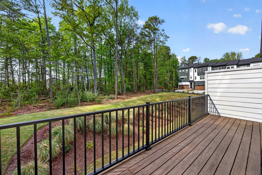 Exterior details and patio area of a home in Archer Row, Charlotte (Image 4). Exterior details and patio area of a home in Archer Row, Charlotte (Image 4).