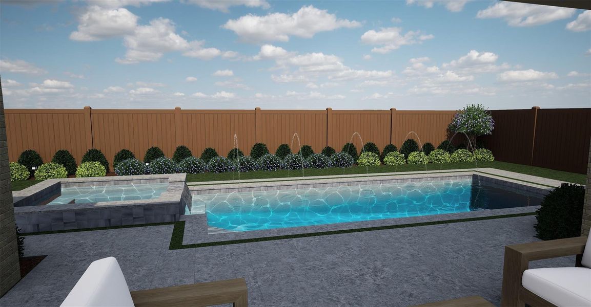Pool shown is for illustrative purposes only and is not currently installed. Pool shown is for illustrative purposes only and is not currently installed.