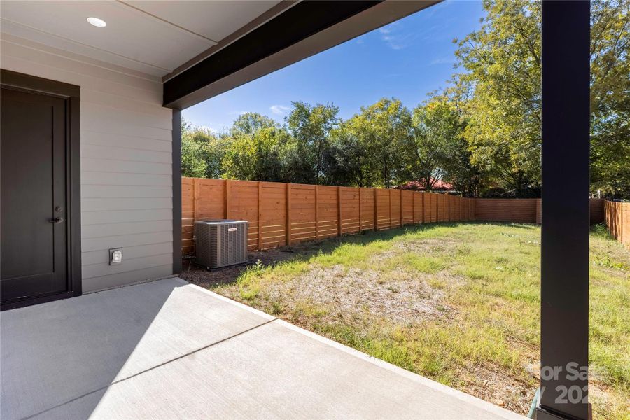 Exterior details and patio area of a home in , Charlotte (Image 21).