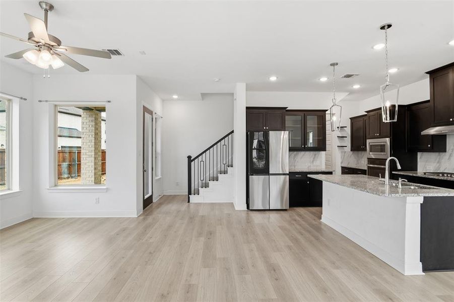 Furnished interior view inside a new home in , Arlington (Image 14).