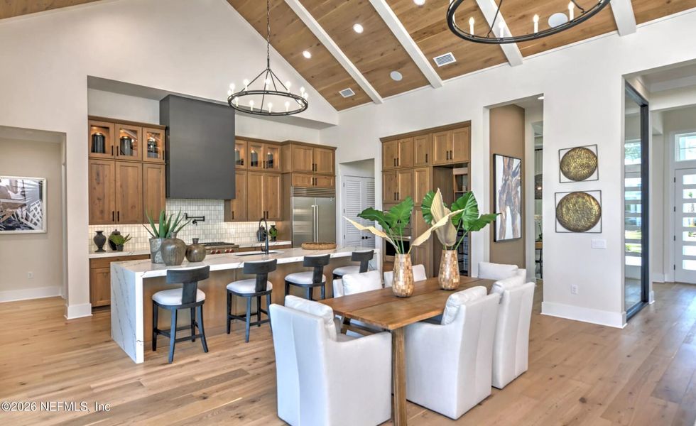 Furnished interior view inside a new home in , Fernandina Beach (Image 30).