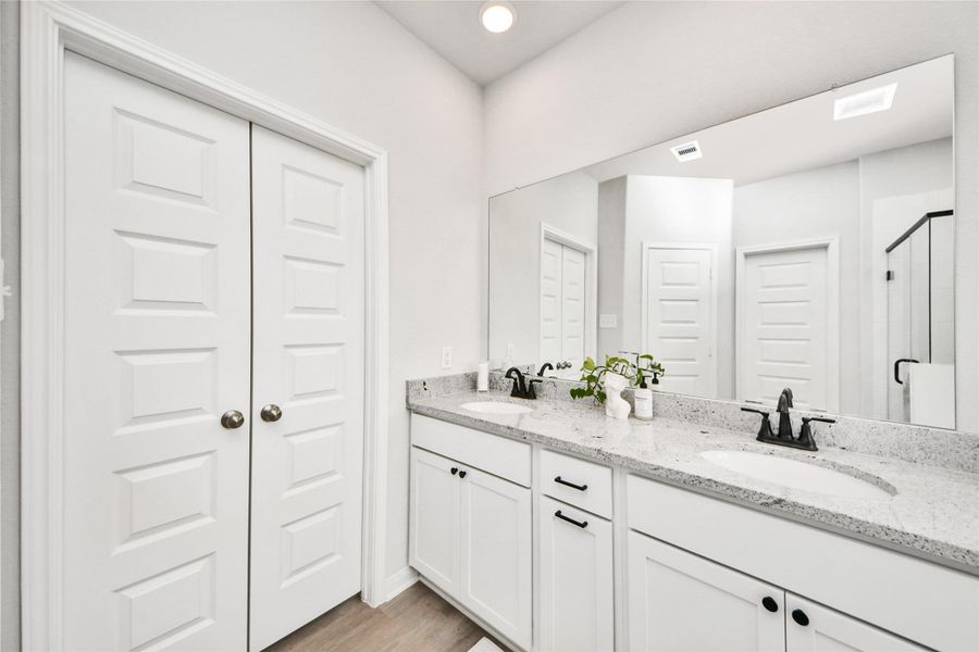 Furnished interior view inside a new home in Barton Place, Cleveland (Image 27).