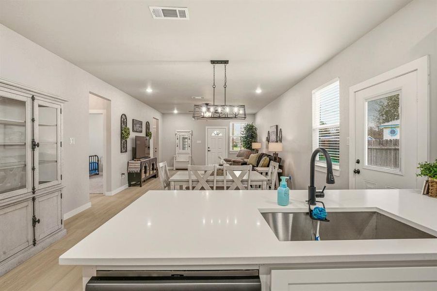 Furnished interior view inside a new home in , Granbury (Image 17).