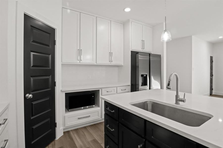 Furnished interior view inside a new home in , Purdon (Image 9).