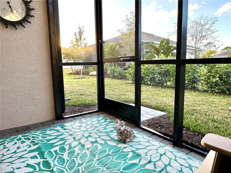 Exterior details and patio area of a home in , Englewood (Image 4).