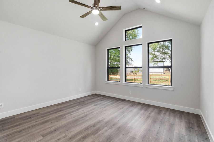 Spacious, unfurnished interior of a new home in Timber Hollow, Magnolia (Image 18). Spacious, unfurnished interior of a new home in Timber Hollow, Magnolia (Image 18).