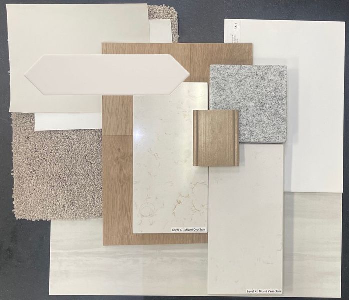 Final interior selections for 25526 Blossom Court