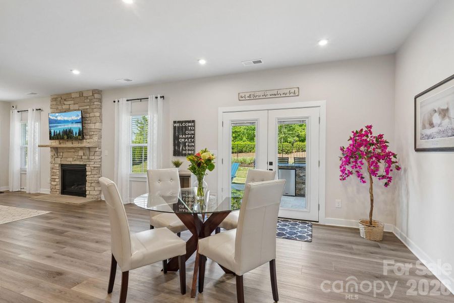 Furnished interior view inside a new home in , Indian Trail (Image 8).