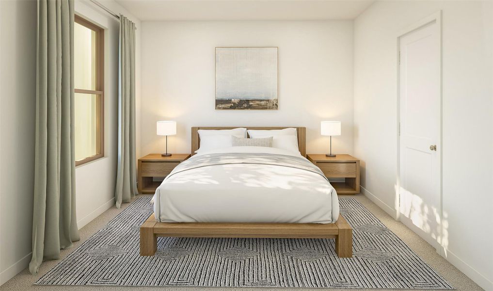 Bedroom 2 (*Artist rendering used for illustration purposes only.)