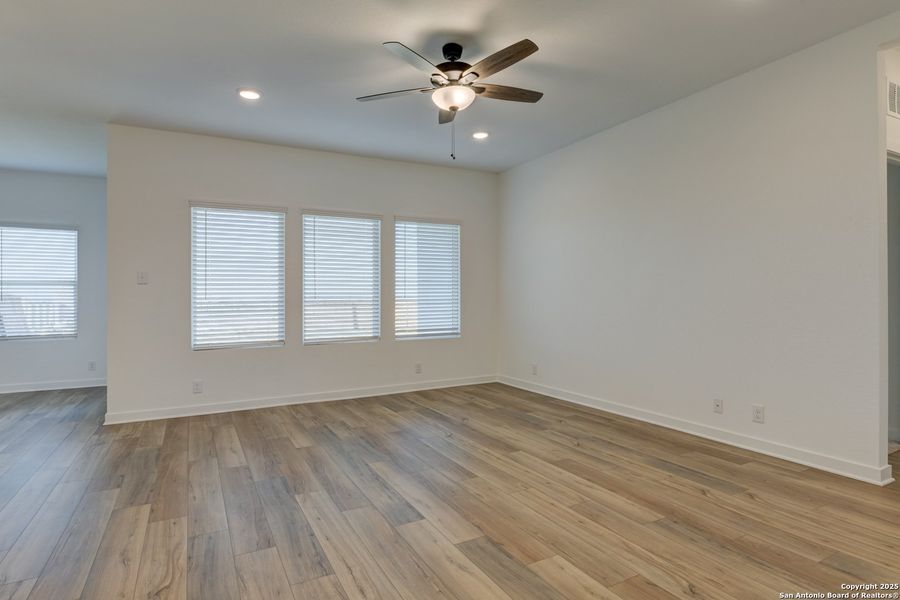 Spacious, unfurnished interior of a new home in The Preserve at the Wilder, Adkins (Image 17).