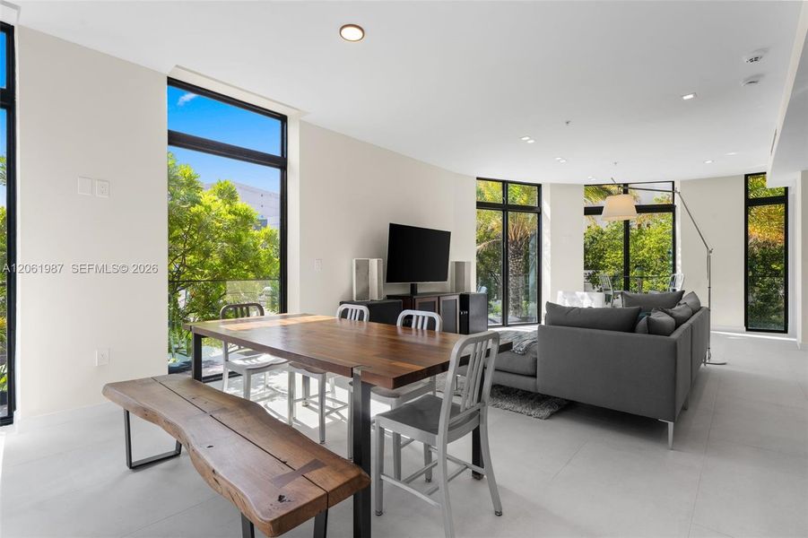 Furnished interior view inside a new home in , Miami (Image 13). Furnished interior view inside a new home in , Miami (Image 13).
