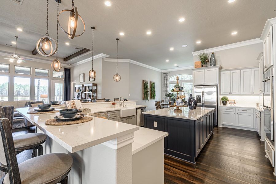 Representative furnished interior of a home built from the 4290 by Ravenna Homes in Artavia 70′, Conroe (Image 12). Representative furnished interior of a home built from the 4290 by Ravenna Homes in Artavia 70′, Conroe (Image 12).