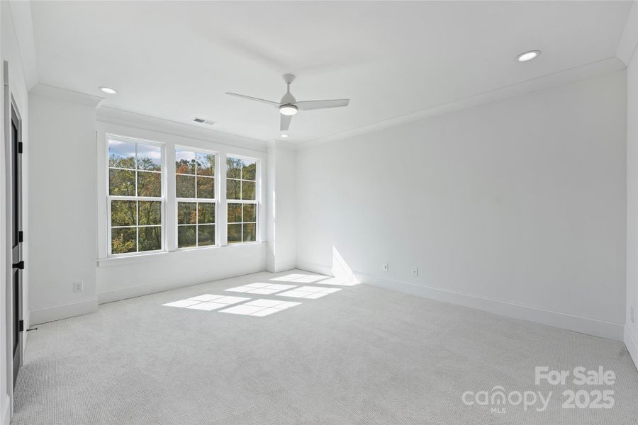 Secondary bedrooms, optional hardwood