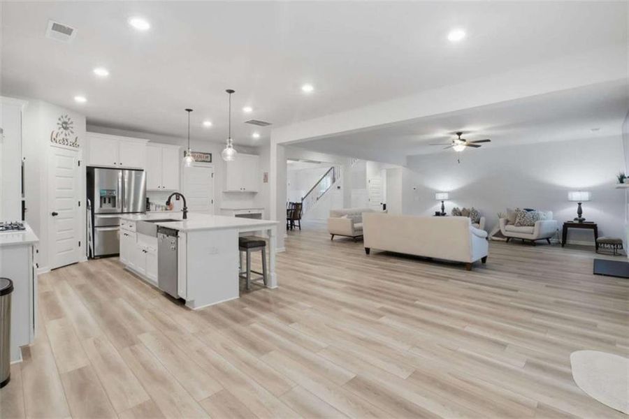 Furnished interior view inside a new home in Trinity Park, McDonough (Image 58).