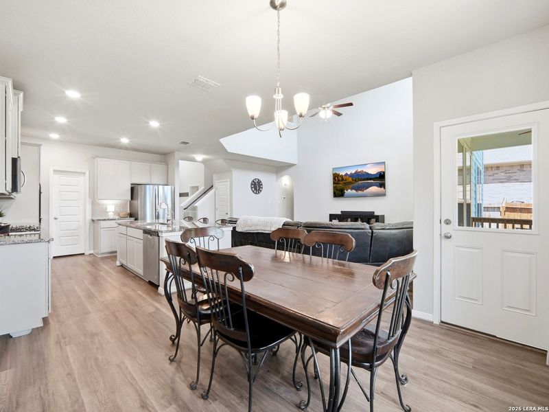 Furnished interior view inside a new home in Ventana, Bulverde (Image 36).